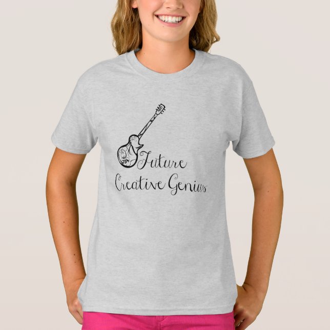 Future Creative Artist Guitar T-Shirt (Vorderseite)