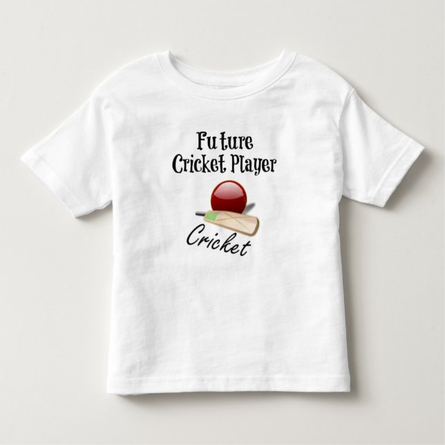 Future Cricket Player Kleinkind T-shirt (Vorderseite)