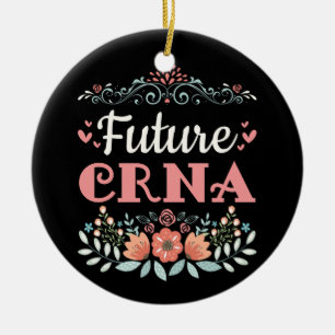 Future CRNA Nurse Anästhesist Keramik Ornament