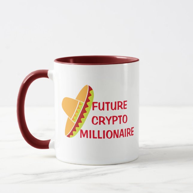 Future Crypto Currency Doctor Pun Funny Coffee Tasse (Links)