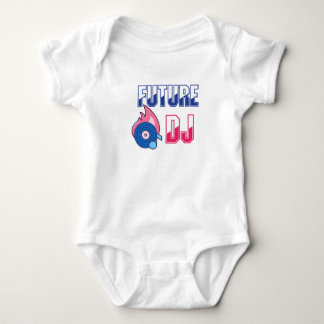 Future D.J. Baby unisex Junge Mädchen deejay pink Baby Strampler