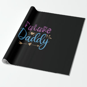 Future Daddy Geschenkpapier