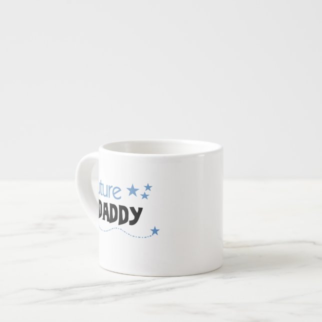 Future Daddy Gifts Espressotasse (Vorderseite Links)