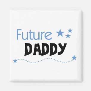 Future Daddy Tshirts und Geschenke Magnet