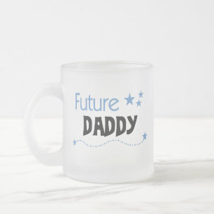 Future Daddy Tshirts und Geschenke Mattglastasse