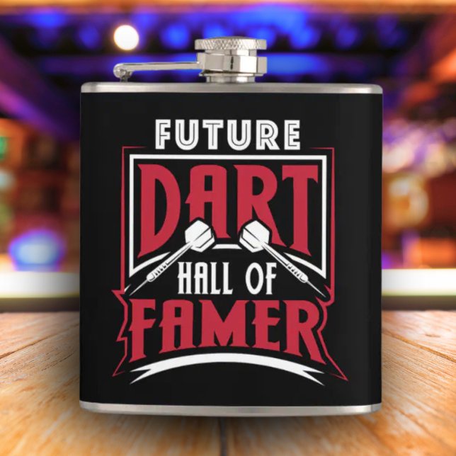Future Dart Hall of Famer Flask 6 oz. Flachmann (Von Creator hochgeladen)