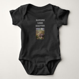 Future Deer Hunter Baby Clothing Strampler