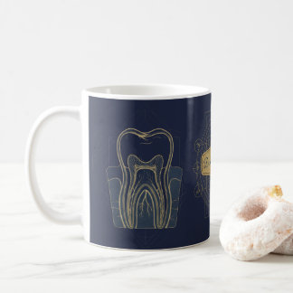 Future Dentist | Vintage Anatomical Tooth Dental S Kaffeetasse