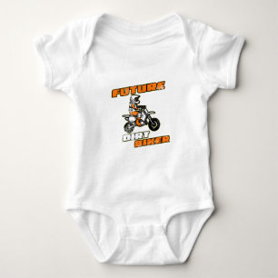 Future Dirt Biker Funny Motocross für Kinder Baby Strampler