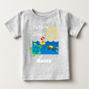 Future Diver Design - Baby Fine Jersey T - Shirt