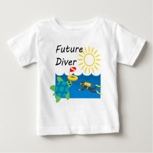 Future Diver Design - Baby Fine Jersey T - Shirt