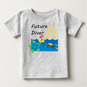 Future Diver Design - Baby Fine Jersey T - Shirt