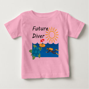 Future Diver Design - Baby Fine Jersey T - Shirt