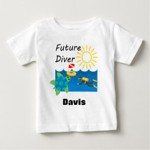 Future Diver Design - Baby Fine Jersey T - Shirt