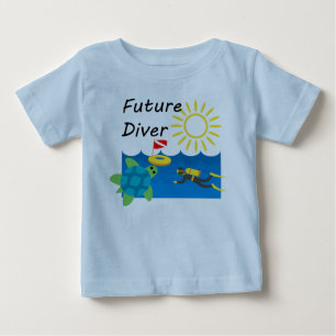 Future Diver Design - Baby Fine Jersey T-Shirt für