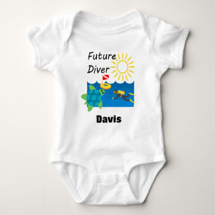 Future Diver Design - Baby Jersey Bodysuit Strampler