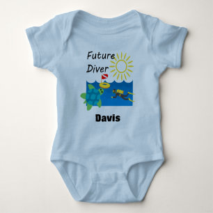 Future Diver Design - Baby Jersey Bodysuit Strampler
