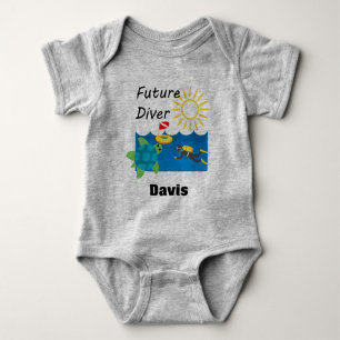 Future Diver Design - Baby Jersey Bodysuit Strampler