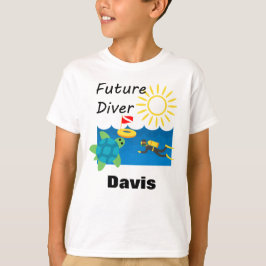 Future Diver Design - Kids' Basic T - Shirt