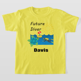 Future Diver Design - Kids' Basic T - Shirt