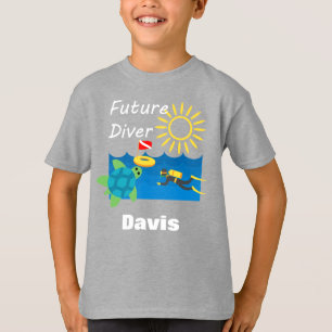 Future Diver Design - Kids' Basic T - Shirt