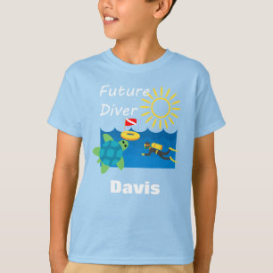 Future Diver Design - Kids' Basic T - Shirt