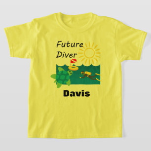 Future Diver Design - Kids' Basic T - Shirt