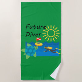 Future Diver Design - Strandtuch