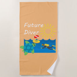 Future Diver Design - Strandtuch