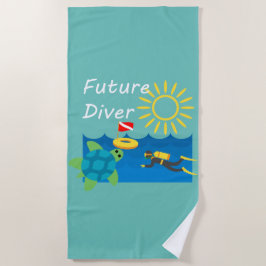 Future Diver Design - Strandtuch