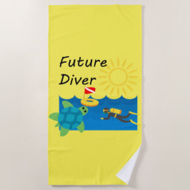 Future Diver Design - Strandtuch