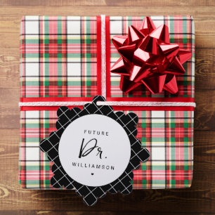 Future Doctor Medizinstudentin Ornament Karte