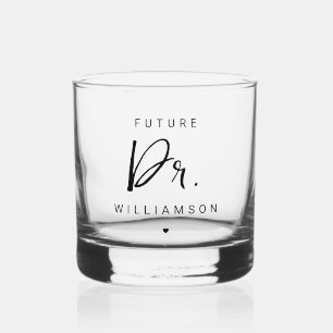 Future Doctor Medizinstudentin Whiskyglas