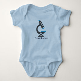 Future Doctor Microscope Design Baby Clothing Baby Strampler
