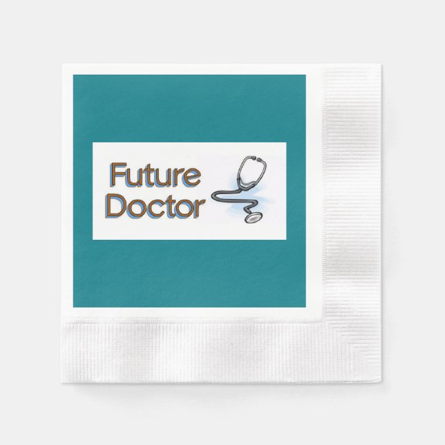 Future Doctor Serviette (Vorderseite)