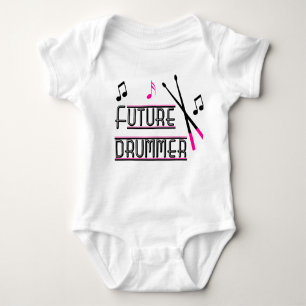 Future Drummer Baby Strampler