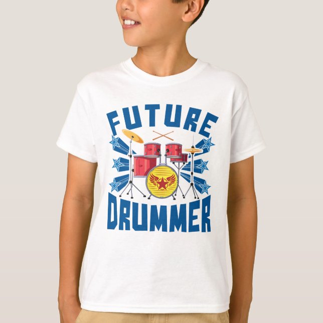 Future Drummer T-Shirt (Vorderseite)