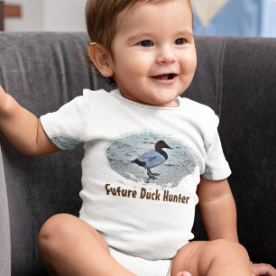Future Duck Hunter Baby Strampler