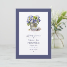 Future Dusk Common Abend Primrose Floral Wedding Einladung
