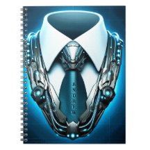 Future Elegance - 4D Necktie Classic Notebook
