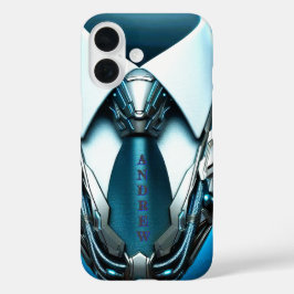 Future Elegance-4D Necktie iPhone 16 Case für Vate
