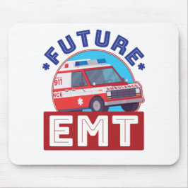 Future EMT Paramedic Ambulance Driver Mousepad