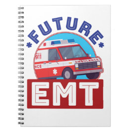 Future EMT Paramedic Ambulance Driver Notizblock