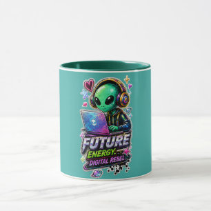 Future Energy Tasse ⚡ Cyber Rebel Kaffeetasse