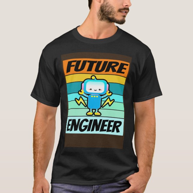 Future Engineer Shirt Boys Girls Software Engineer (Vorderseite)
