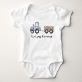 Future Farmer, Country Baby Shower Gift Strampler