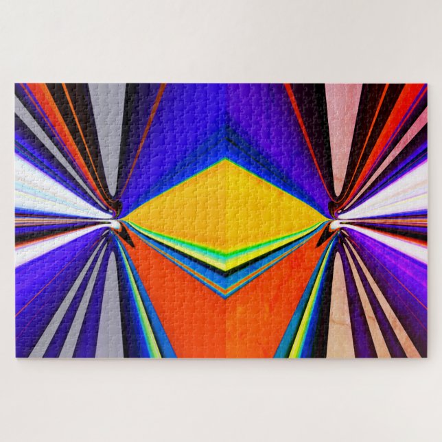 Future fast travel art puzzle (Horizontal)