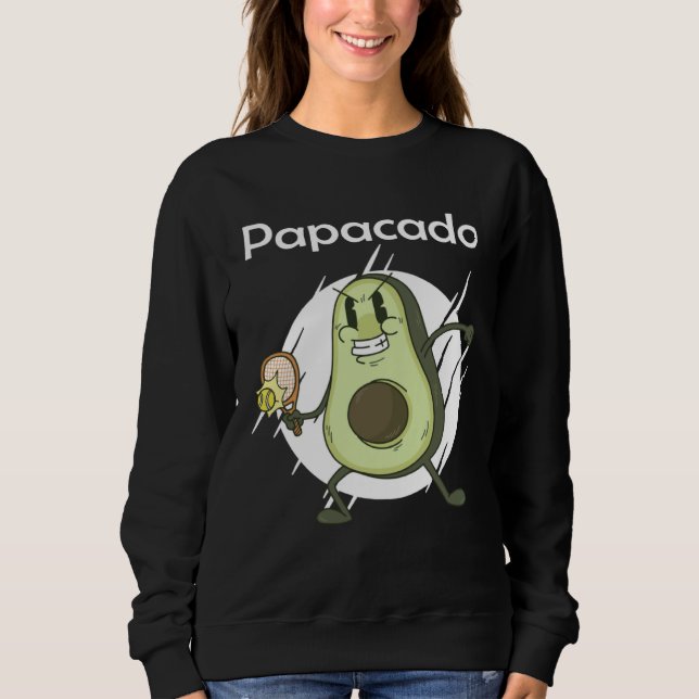 future father pregnancy Papacado  1 Sweatshirt (Vorderseite)