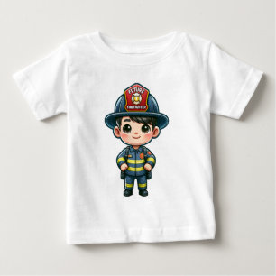 Future Firefighter Kids T - Shirt - Adortable Cart