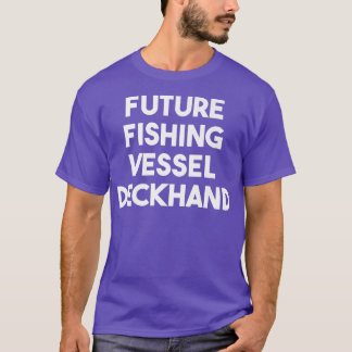 Future Fishing Vessel Deckhand Premium  T-Shirt
